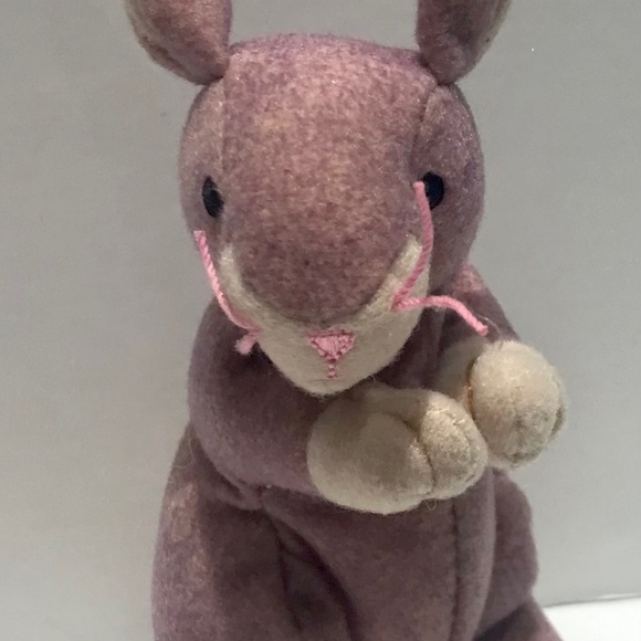 Ty Beanie Babies Springy the bunny rabbit, 2000, Mint w/o Tag - Picture 5 of 5